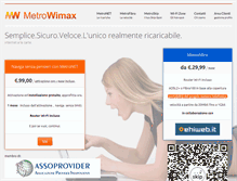 Tablet Screenshot of metrowimax.it
